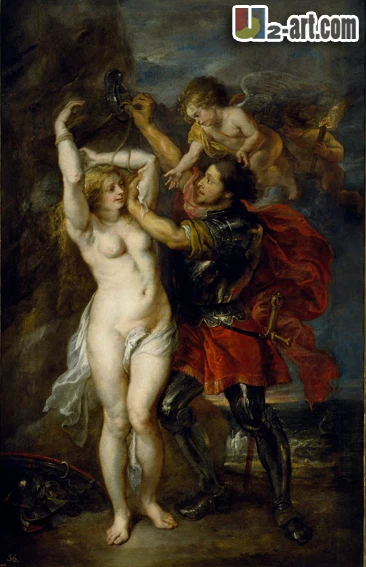 Принты на холсте (perсо y Andromeda Rubens) товары для дома картина Украшение стен холст