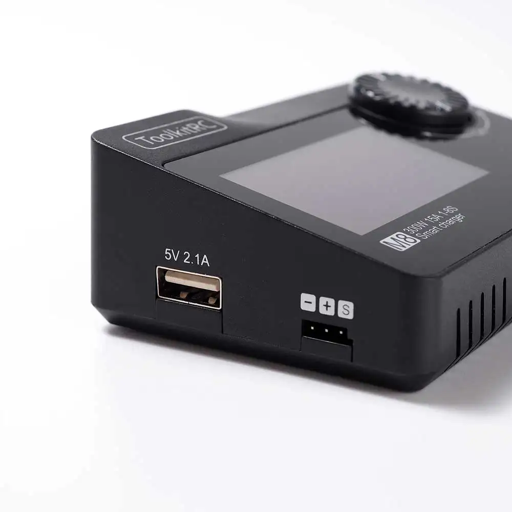 ToolkitRC M8 300 Вт 15A 2-8S LiPo зарядное устройство Dis зарядное устройство Cell Checker Servo тестер Lipo батарея для RC FPV гоночный Дрон
