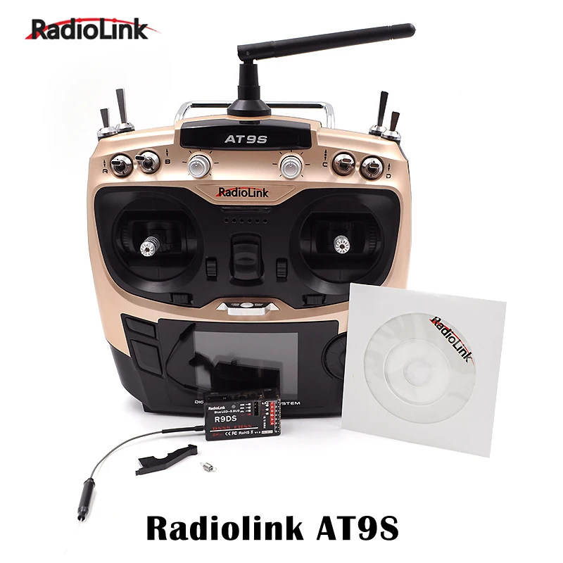 Remote Controller Radiolink AT9S 9 CH RC Transmitter With R9DS Channel Receive For Quadcopte Car Boat | Электроника