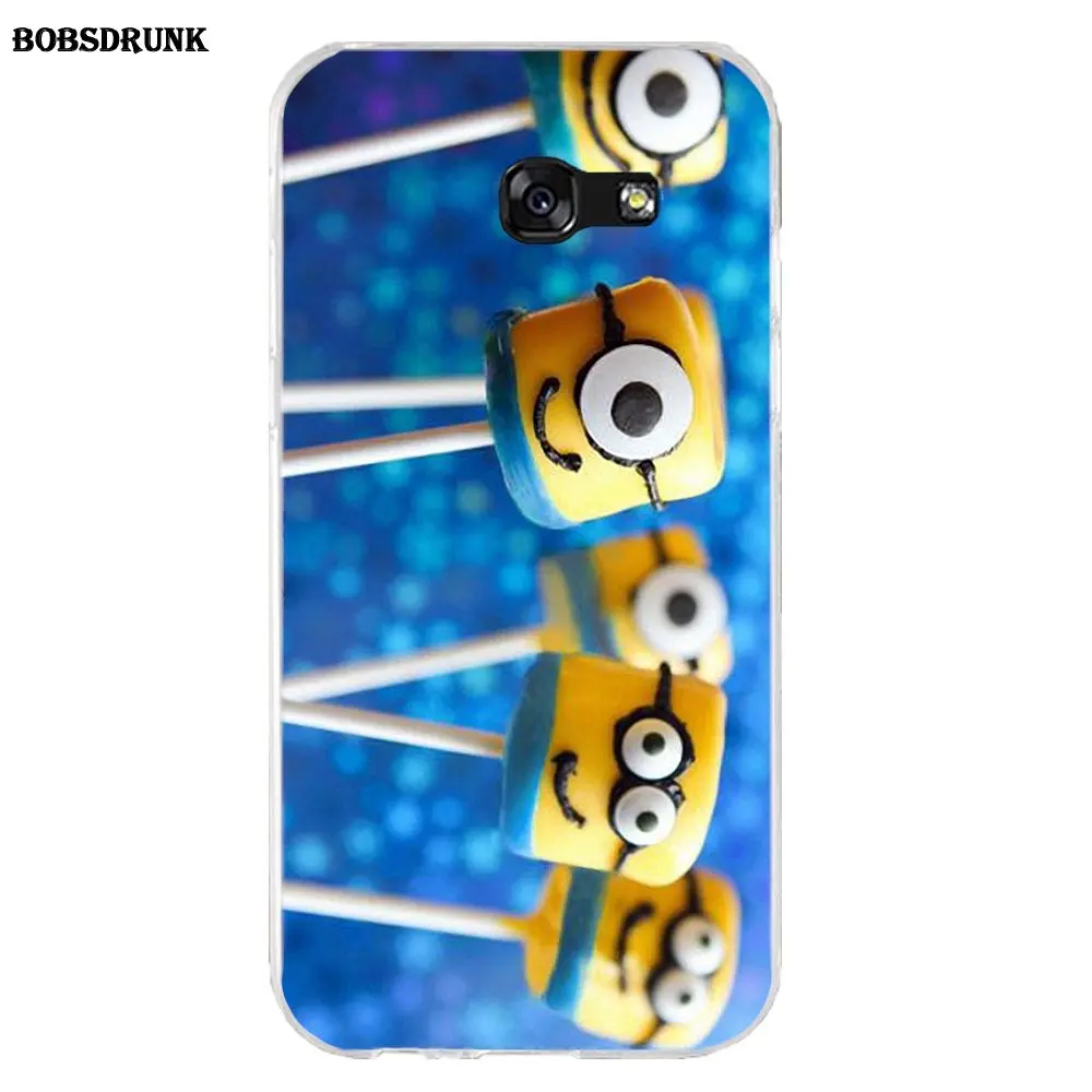 EJGROUP для samsung Galaxy A3 A5 A7 J1 J2 J3 J5 J7 чехол для телефона из мягкого силикона ТПУ с рисунком прозрачные чехлы Gru футболка с миньонами для детей; D меня - Цвет: as picture