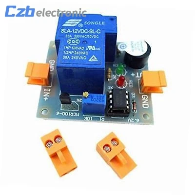 12V Accumulator Sound Light Alarm Prevent Over Discharge Controller Low Voltage -R179 Drop Shipping | Электроника