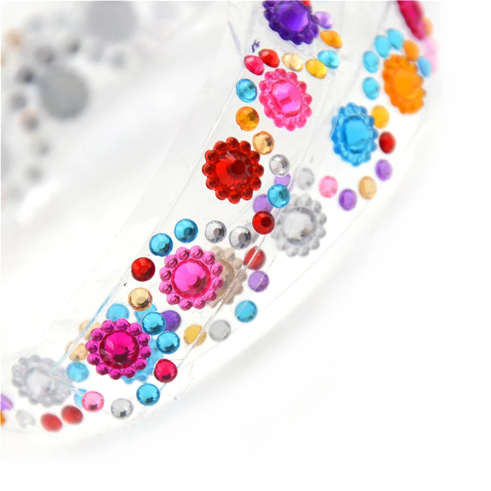 1 шт./лот Кристалл Алмазная лента с наклейками листы DIY ручной работы материалы