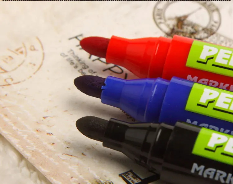 Baoke быстро сухой постоянный масляный маркер различных цветов фломастеры