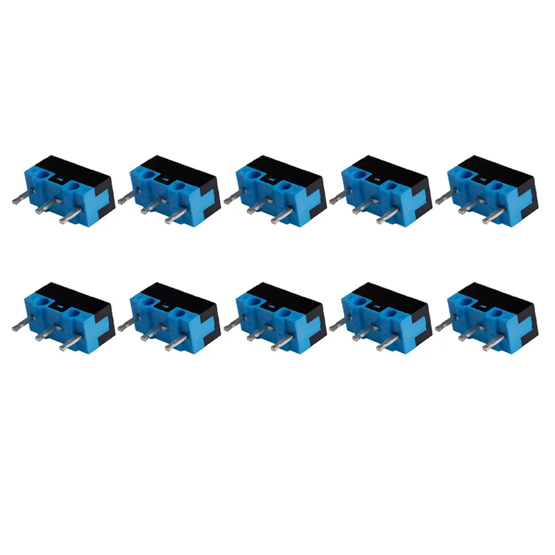 10 шт. кнопочный переключатель мыши 3 контактный микропереключатель для RAZER Logitech