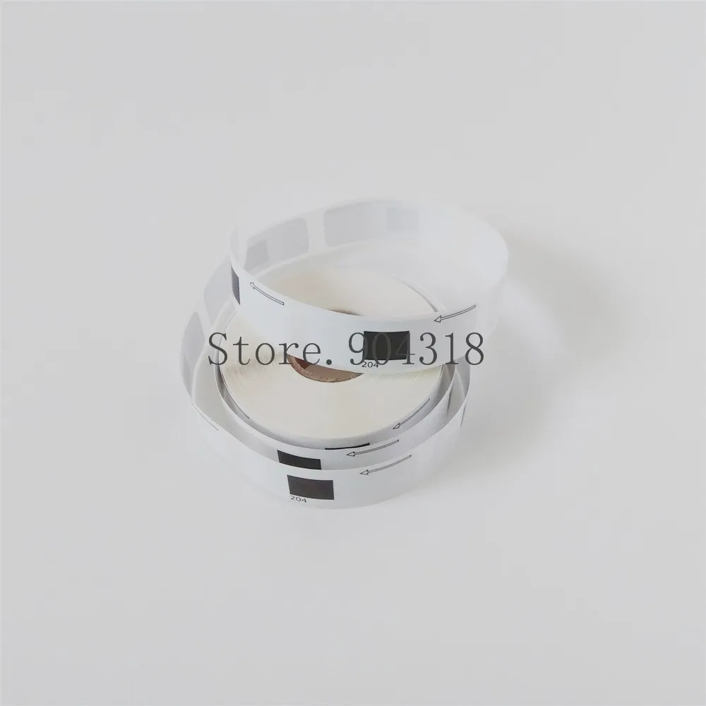 50 x рулонов Brother DK 11204 DK-11204 DK11204 1204 совместимые этикетки 17 мм 54 2/3 &quotx 2-1/8&quot QL 570 580 700