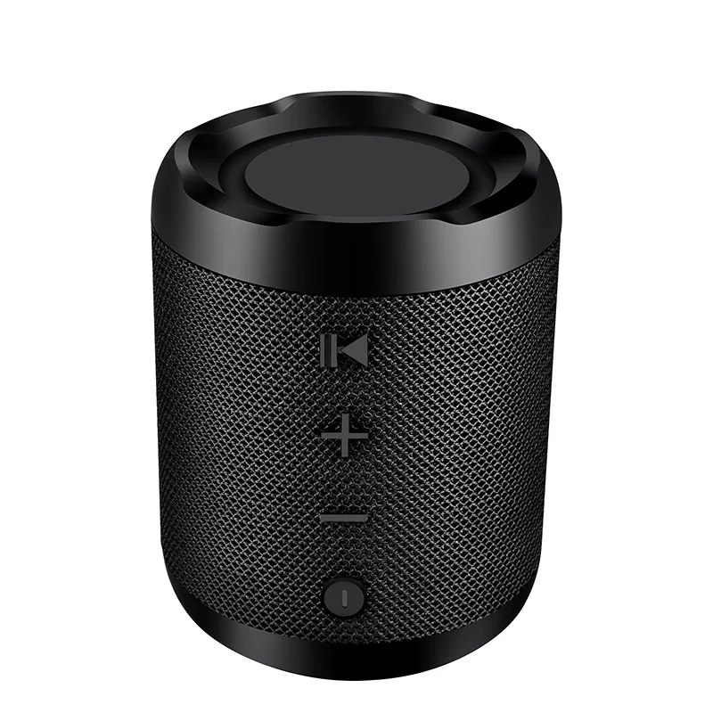 Black LIGE Мини Портативный беспроводной Bluetooth динамик стерео динамик телефон радио музыка сабвуфер Колонка s для компьютера с TF FM - Цвет: Black