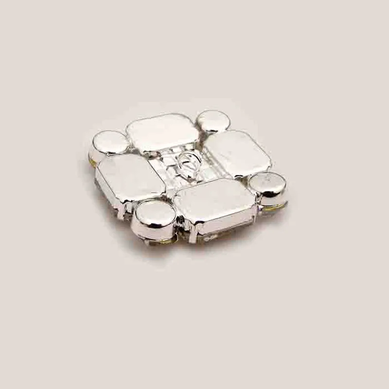 Кристаллы Стразы декоративные пуговицы для обуви серебряного цвета с большим