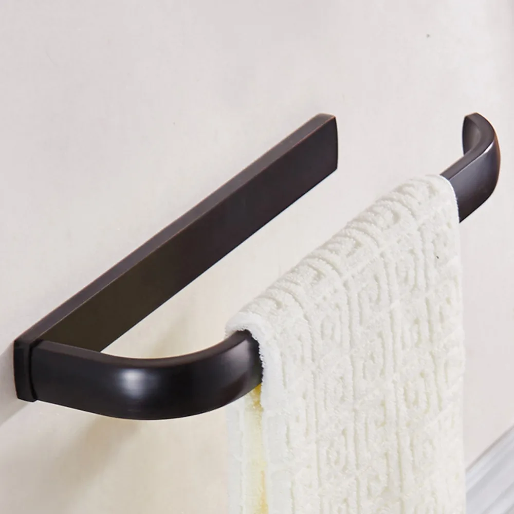 Leyden ORB Brass Bathroom Hardware Sets Black Towel Bars Toothbrush Holders Rack Paper HolderBathroom Accessories Set | Обустройство