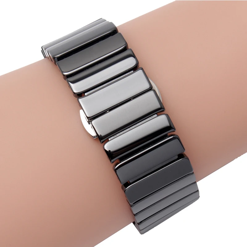 Для Samsung gear S2 классический черный белый керамический браслет качественный