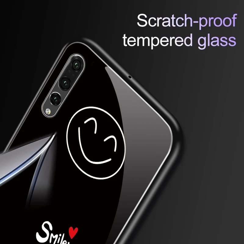 Чехол из витражного стекла для Huawei P20 pro lite мягкий чехол P10 plus mate 10 9 nova 2 honor