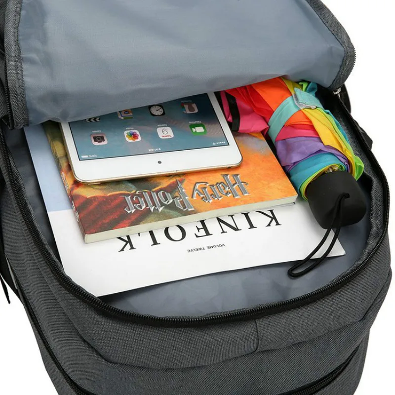 Large Capacity Men Backpack Casual Laptop for Teenagers Multifunction IPad New Arrivals Fashion | Багаж и сумки