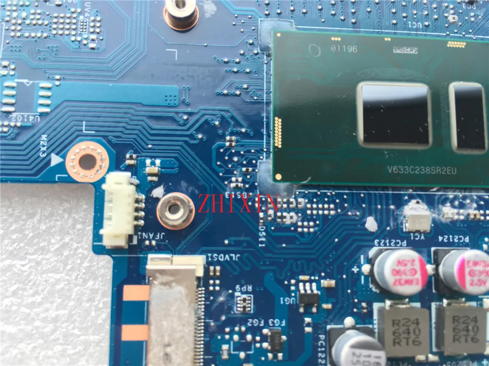 yourui For HP 15-AY Laptop motherboard 854946-601 854946-001 DDR3 BDL50 LA-D704P REV:4.0 I3-6100U SR2EU CPU DDR3 mainboard
