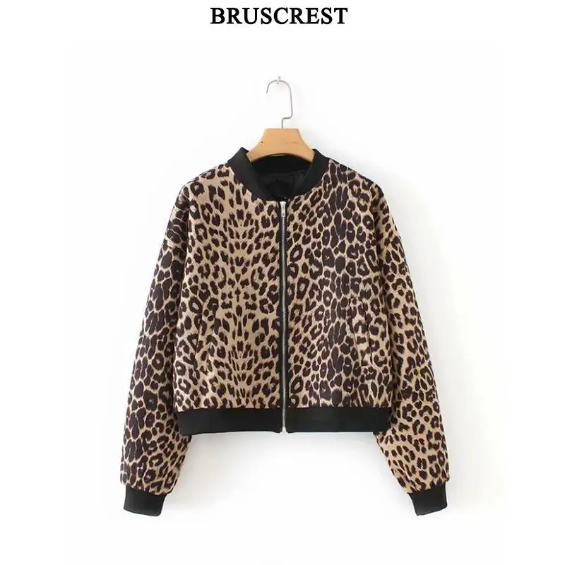 Куртка для женщин modis пальто abrigo mujer Леопардовый манто femme harajuku casaco feminino manteau hiver 2018