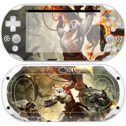 Виниловая Защитная Наклейка для Sony PS Vita 2000 для PSv 2000 наклейка-God of War - Цвет: YS-PSvita2000-0221
