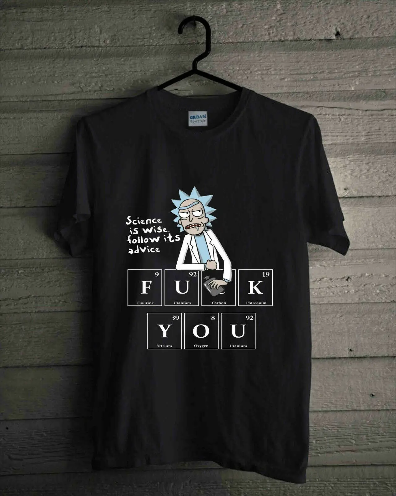Новая повседневная футболка Rick and Morty Frases черный топ S-3XL для мужчин и женщин