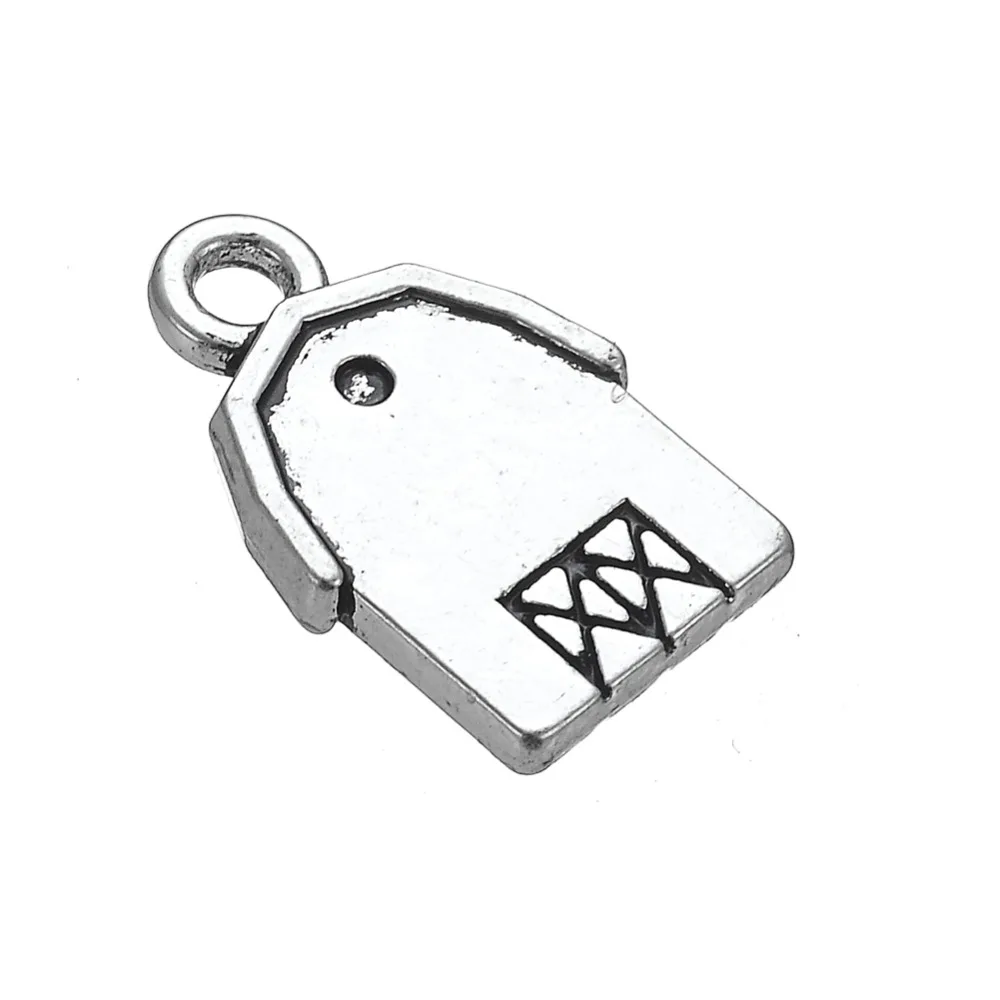 My shape 30 шт. в партии новый дизайн Очаровательные Красивые с серебряным покрытием