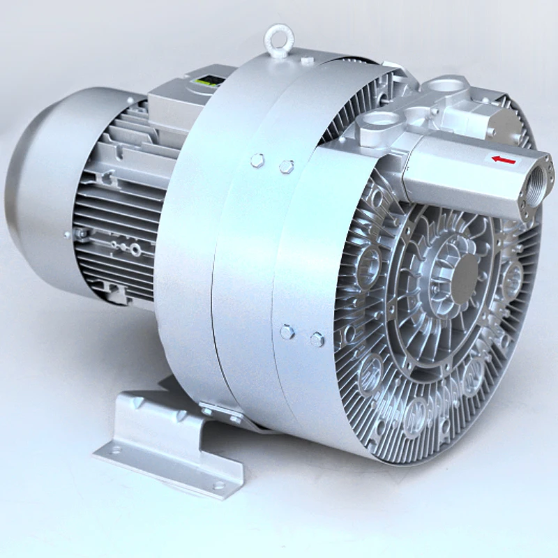 Большой промышленный воздуходувка премиум класса с высоким давлением 5 кВт (тип