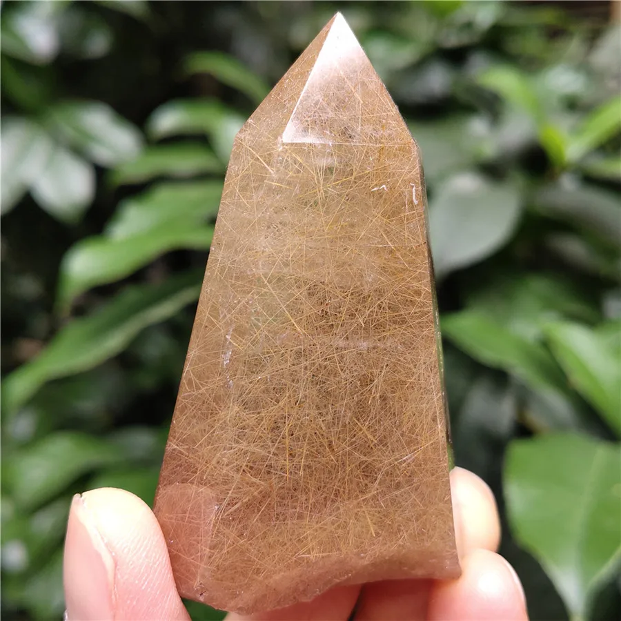 Rutilaed хрустальные точечные кварцевые камни натуральные кристаллы Wicca Cristal Islande Pierre
