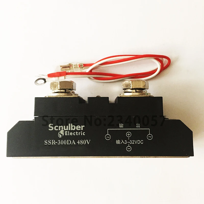 SSR-300A промышленный SSR 300A вход 3-32VDC напряжение нагрузки 480VAC промышленное