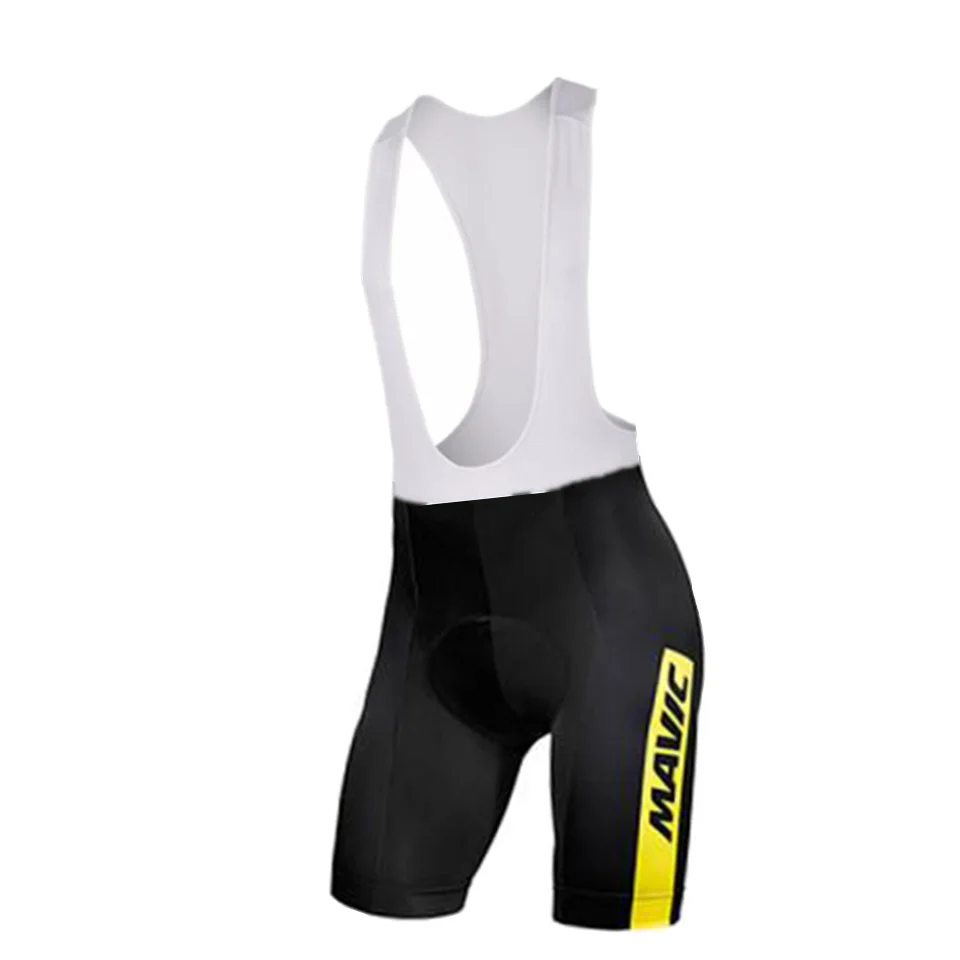 NO.6 Mavic Coolmax 9D Gepolsterte Tragerhose Stobfest MTB Fahrrad шорты для женщин Rennrad Ciclismo Мех животных манеры - Цвет: NO.6