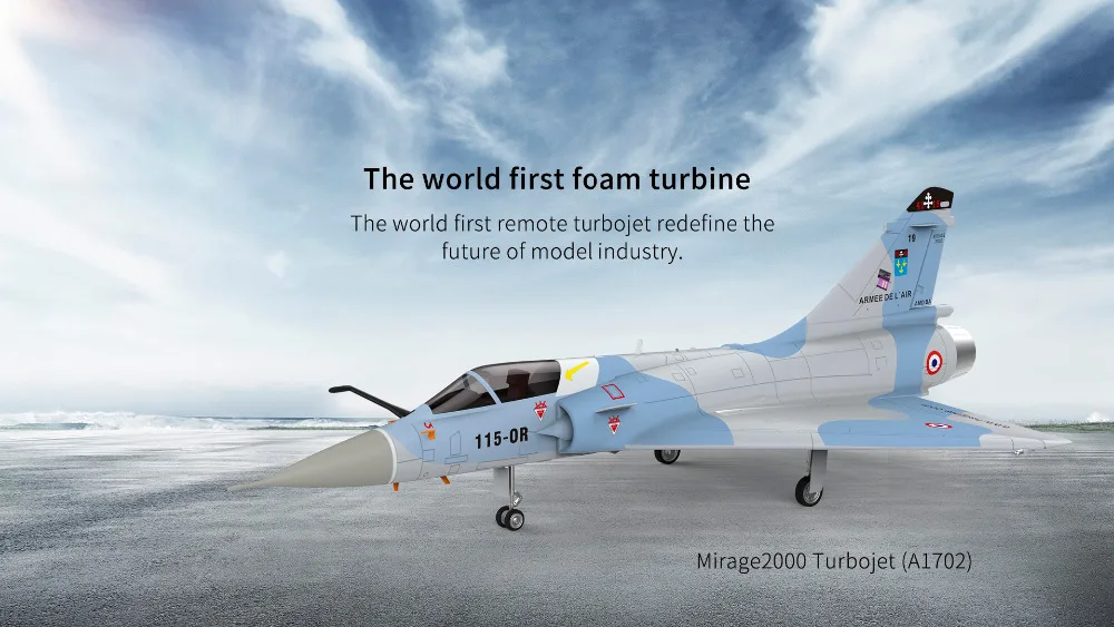 MIRAGE 2000 пена RC реактивный камуфляж самолет 6/K60 турбинный двигатель Береговая охрана живопись RC фиксированное крыло Jetcat самолет PNP/ARF