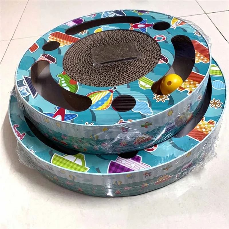 Коробка для барабана с царапинами кошки Поворотная доска коготь игрушка 2