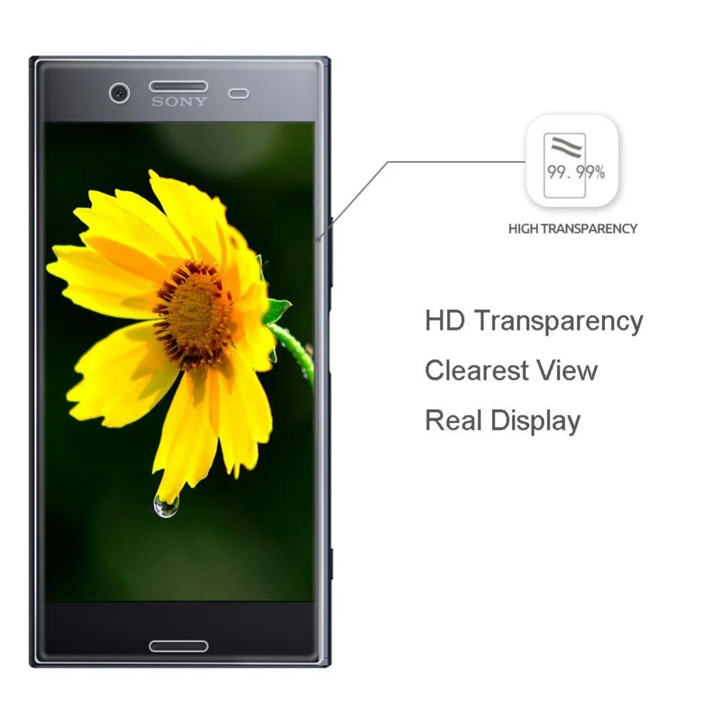 Полное покрытие экрана 3D ТПУ Защитная пленка для Sony Xperia XZ Premium | Мобильные