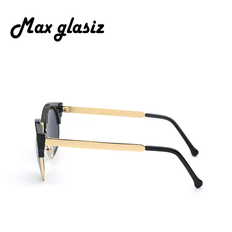 Зеркальные Солнцезащитные очки с круглыми линзами женские солнцезащитные