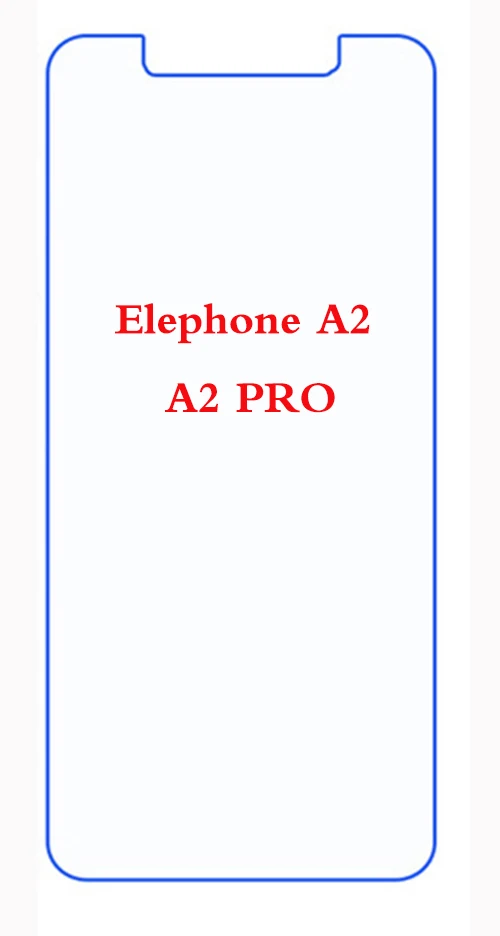 Tempered Glass For Elephone A2 Film Protective Screen Protector for Elephone A2 / A2 PRO Case Cover Phone Film