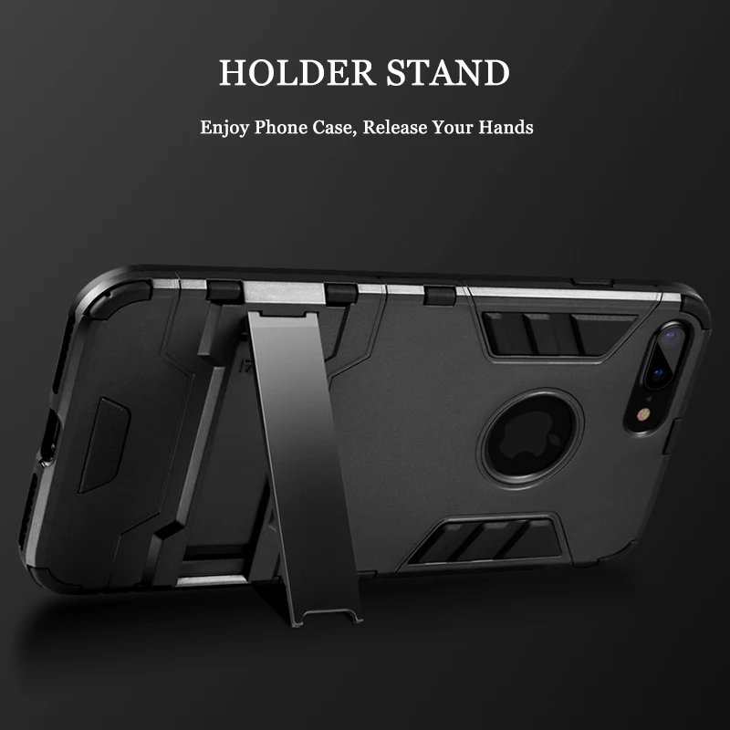 Прочный противоударный армированный чехол для Samsung S10 S9 S8 Plus Note 9 8 A30 iPhone 11 Pro XS Max XR X