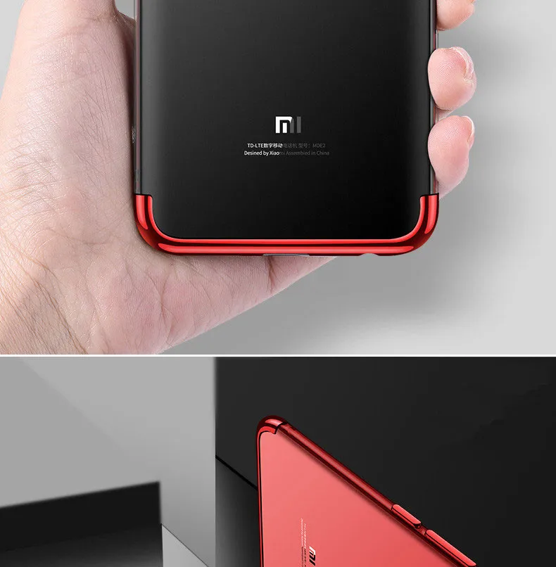 Ультра тонкий прозрачный силиконовый мягкий чехол для Xiaomi Redmi Note 4 4X Примечание 5 5A 6 Pro прозрачная накладка Redmi 4A 4X 5A 5 6plus 6A чехол