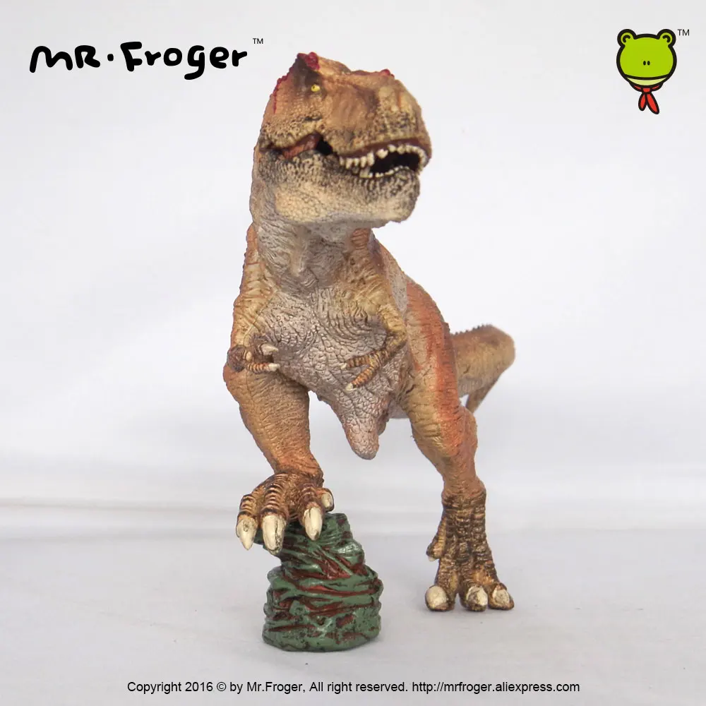 Фото Mr.Froger Tyrannosaurus KING T-REX игрушка, пластмассовый динозавр, Классические игрушки для детей, модели животных, одноцветная модель, Детский зоопарк Юр... №3