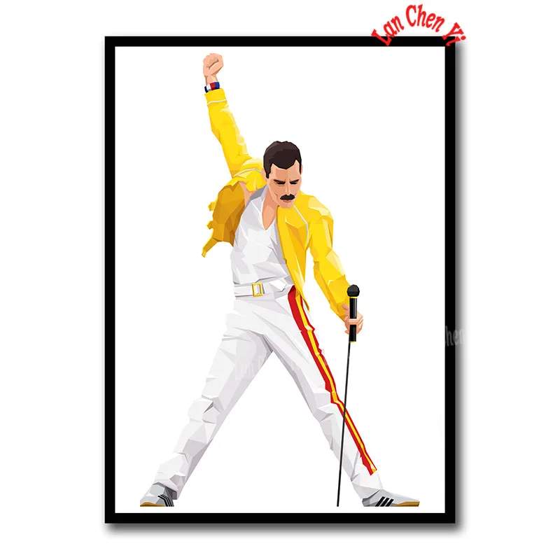 Queen Rock band бумажные плакаты с покрытием, домашний Декор, живопись, настенные Стикеры, бумажные плакаты 42*30 см