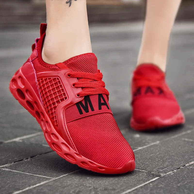

Running Shoe for Men Woman 2019 New Outdoors Sneakers Men Summer Footwear Athletic Unisex Breathable Mesh Female Sport Shoes Men
