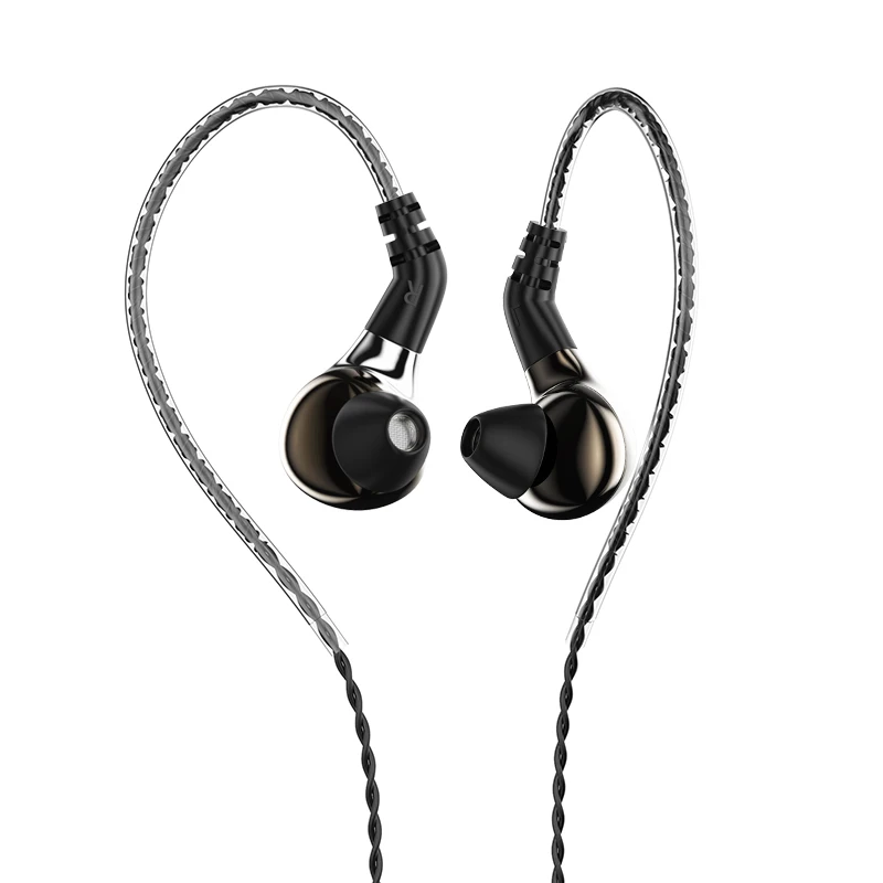 Gun no mic BLON BL-03 10mm Carbon Diaphragm Dynamic Driver In Ear Earphone HIFI DJ Running Sport Earphone Earbuds for ZS10 ZSN PRO CCA - Цвет: Gun no mic