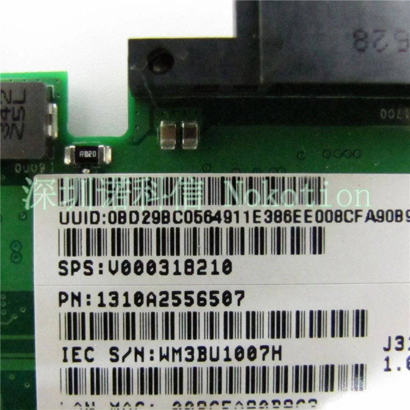 SPS V000318210 для toshiba satellite L55 L55-A материнская плата ноутбука CR10ST-6050A2556501-MB-A02 SR16Q I3-4010 |