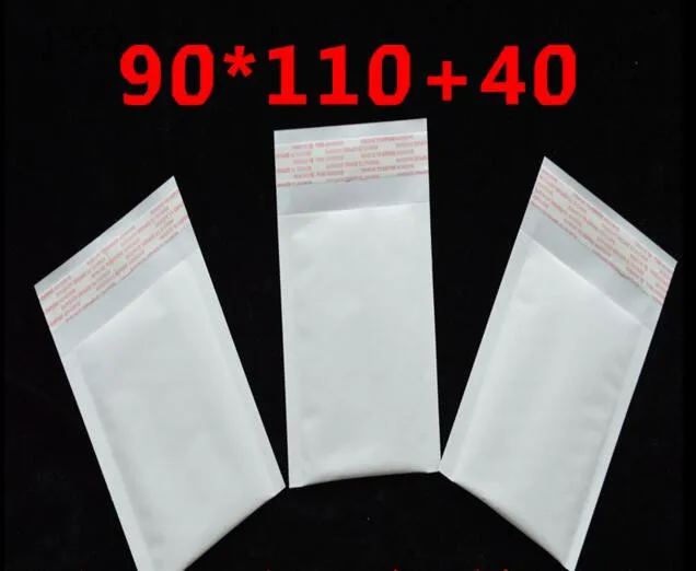 20pcs/lot 9*11cm White Paper Bubble Mailers Padded Envelopes Packaging Shipping Bags Kraft Mailing Envelope | Дом и сад
