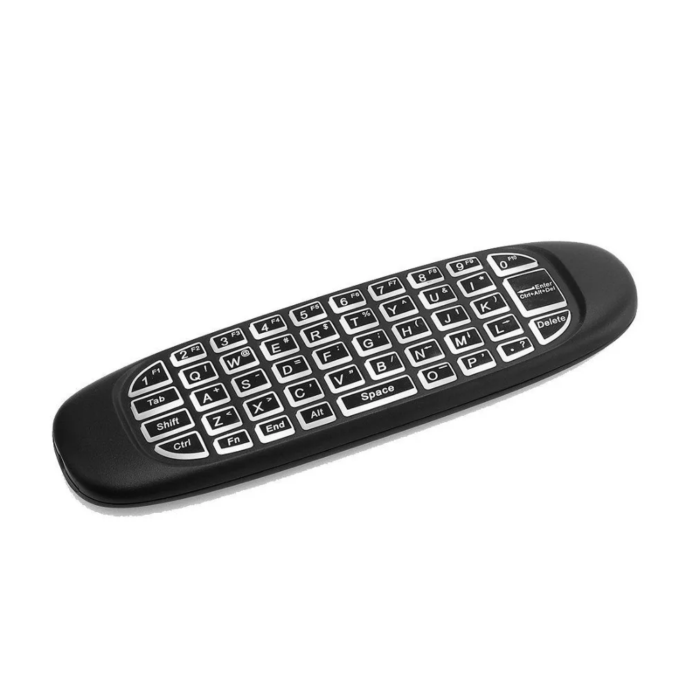 Оригинальная мини клавиатура C120 Air mouse с гироскопом и пультом дистанционного