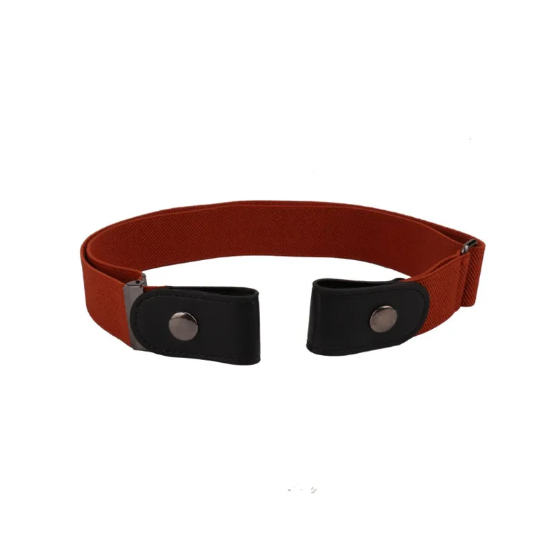 Buckle-Free Stretch Elastic Waist Belt For Jean Pants Dress Women Men No Bulge Hassle ceinture femme cinturones para mujer | Аксессуары