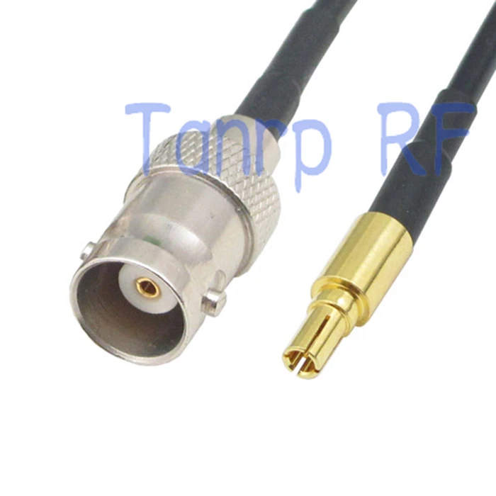 

6in CRC9 male plug to BNC female jack RF connector adapter 15CM Pigtail coaxial jumper cable RG174 extension cord