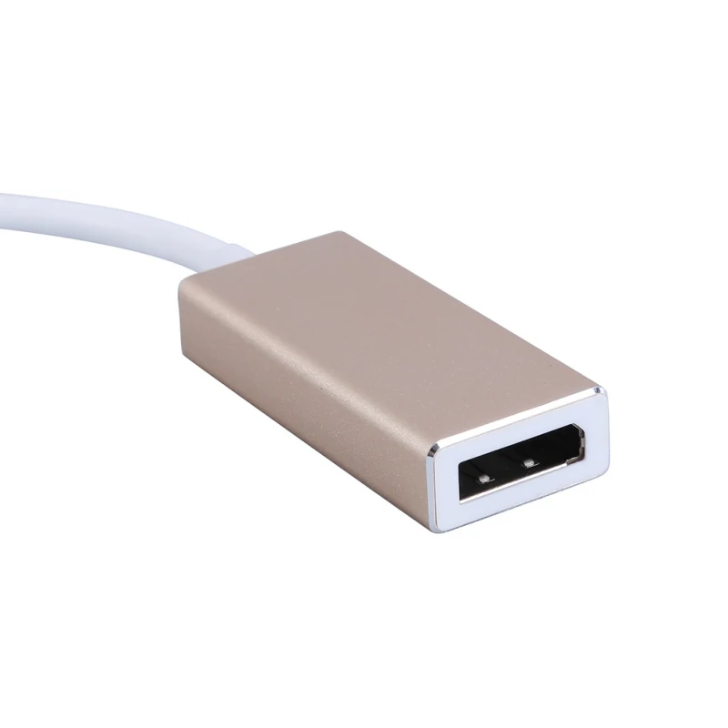 Универсальный USB C DisplayPort адаптер 3 1 type DP конвертер Поддержка 4K UHD 1080P для Macbook Pro| |