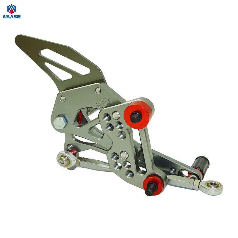 Waase CNC алюминиевый Rider Racing Rearset задние наборы подножки колышки для KTM SUPER DUKE 1290 R