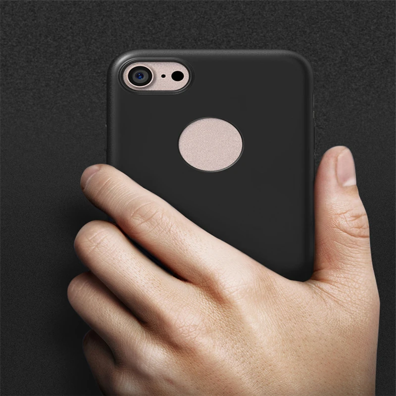 Luxury Ultra Thin Soft Back Cases For iphone 7 Plus 6 6S TPU Frosted Color Phone Shell Cover Bags |
