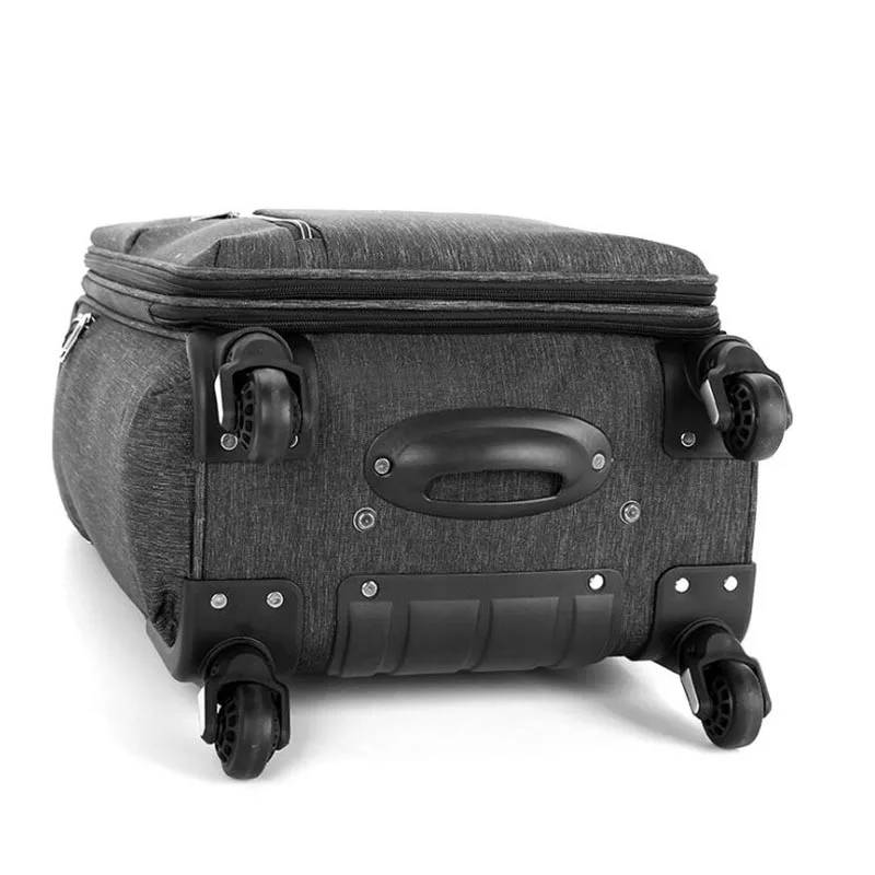 CARRYLOVE 2" 24" 2" дюймов 3 шт багажная сумка полиэстер водонепроницаемая сумка на колесиках набор дорожных коробок