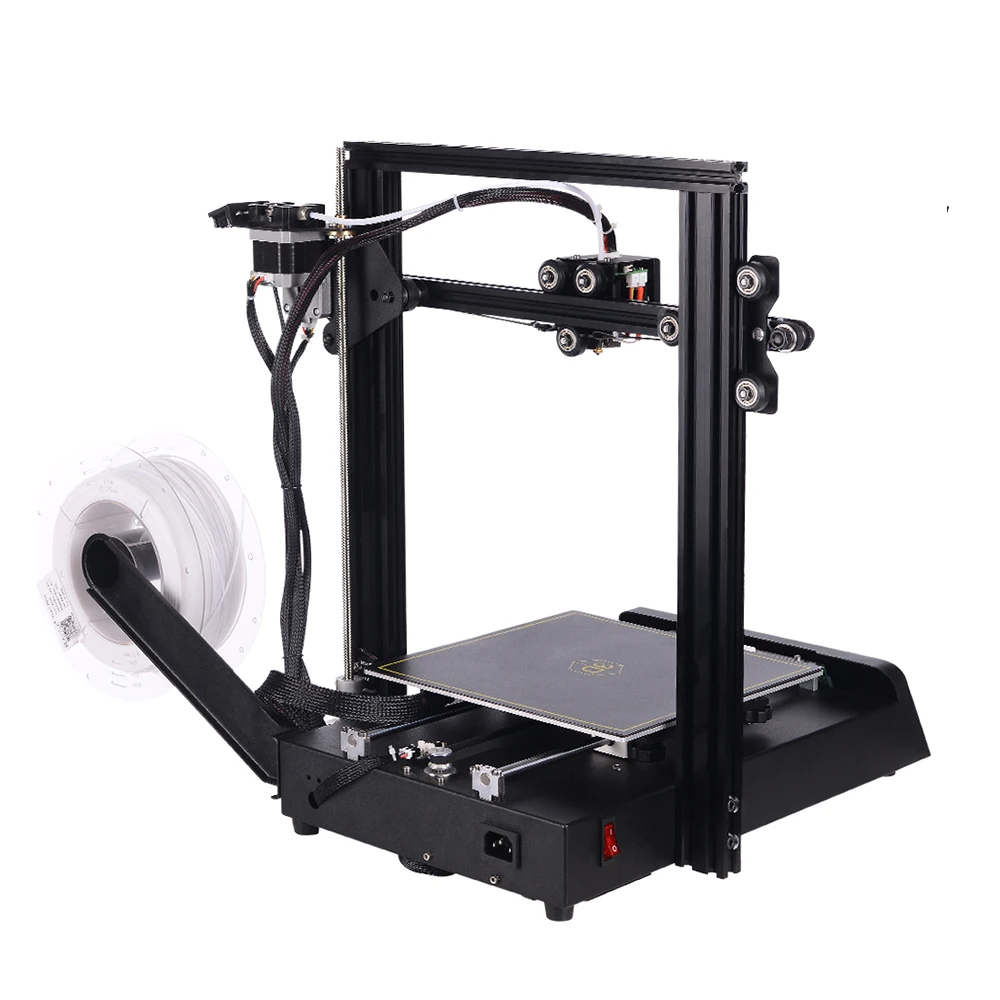 JGAURORA 3d принтер JGMaker Волшебная алюминиевая рамка DIY комплект большой размер сборки 220x220x250 мм 3D Drucker возврат питания бесплатные подарки