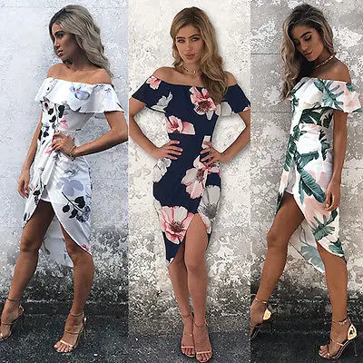 Модные женские туфли Boho Длинные платья Вечеринка Платья для женщин Пром