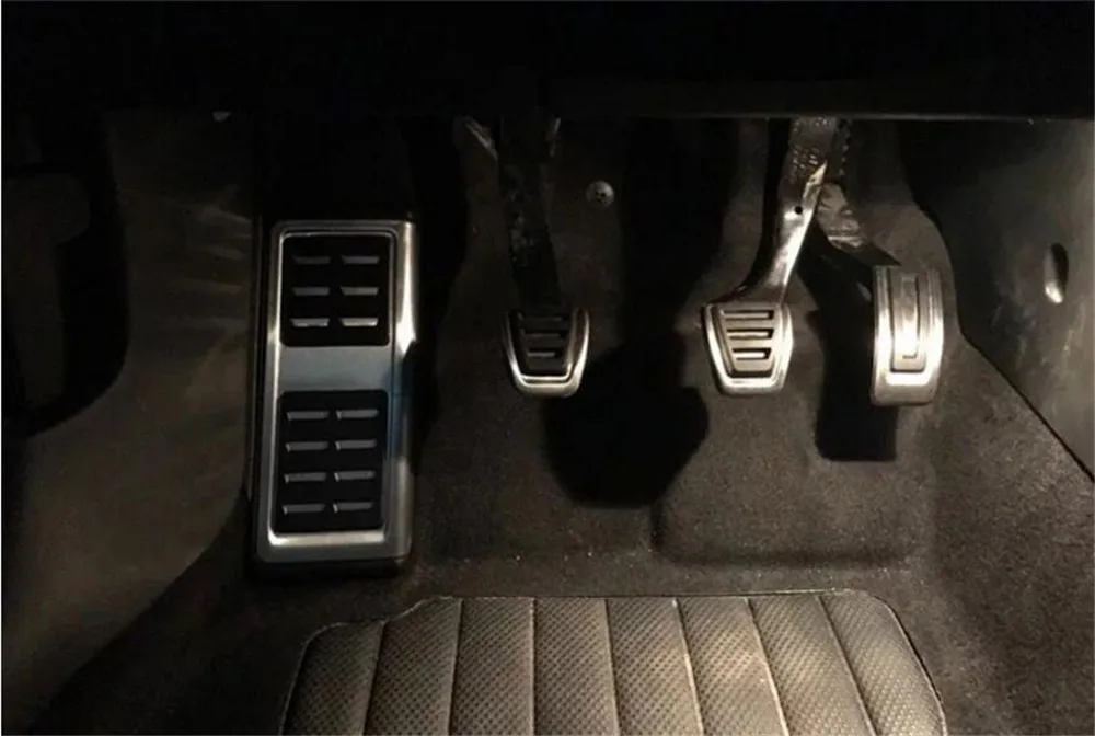 Emaicoca автомобильный топливный тормоз Подножка педаль чехол для Audi A4 S4 A5 S5 A6 A7 S7 Q5 SQ5 Q7 Q8Q3 A3 TT/Porsche Cayenne Macan/Touareg