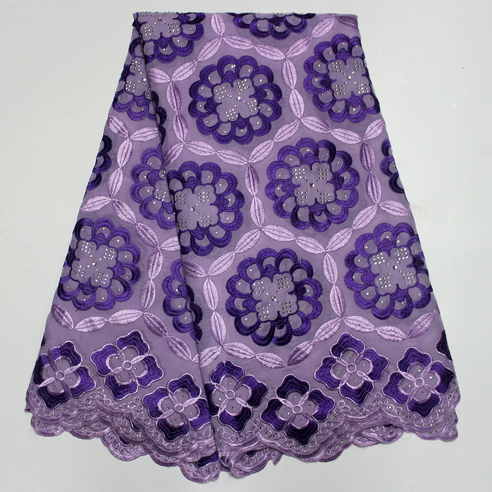 Фиолетовые африканские кружевные ткани 2017 высокое качество кружева для платья