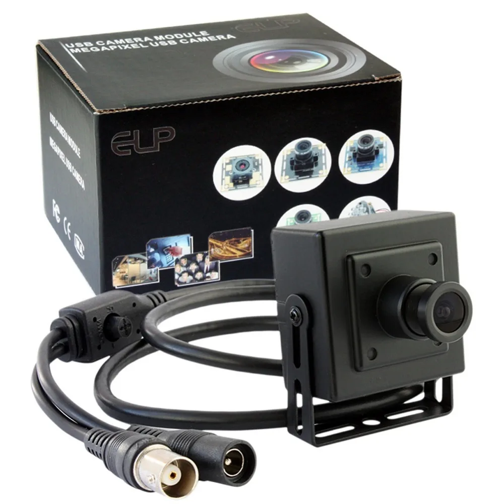 ELP CCTV безопасности Cmos 700tvl мини бокс для внутреннего наблюдения аналоговая