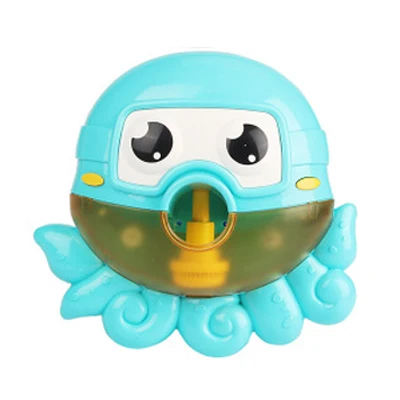 Octopus Детские игрушки-пузырьки, детские игрушки для купания на открытом воздухе, Мультяшные крабы, игрушки для купания с музыкальной ванной, мыльные игрушки для детей, игрушки для воды - Цвет: Octopus